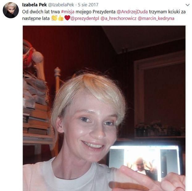 Izabela Pek od posła Pięty ogłasza, że SZUKA NARZECZONEGO