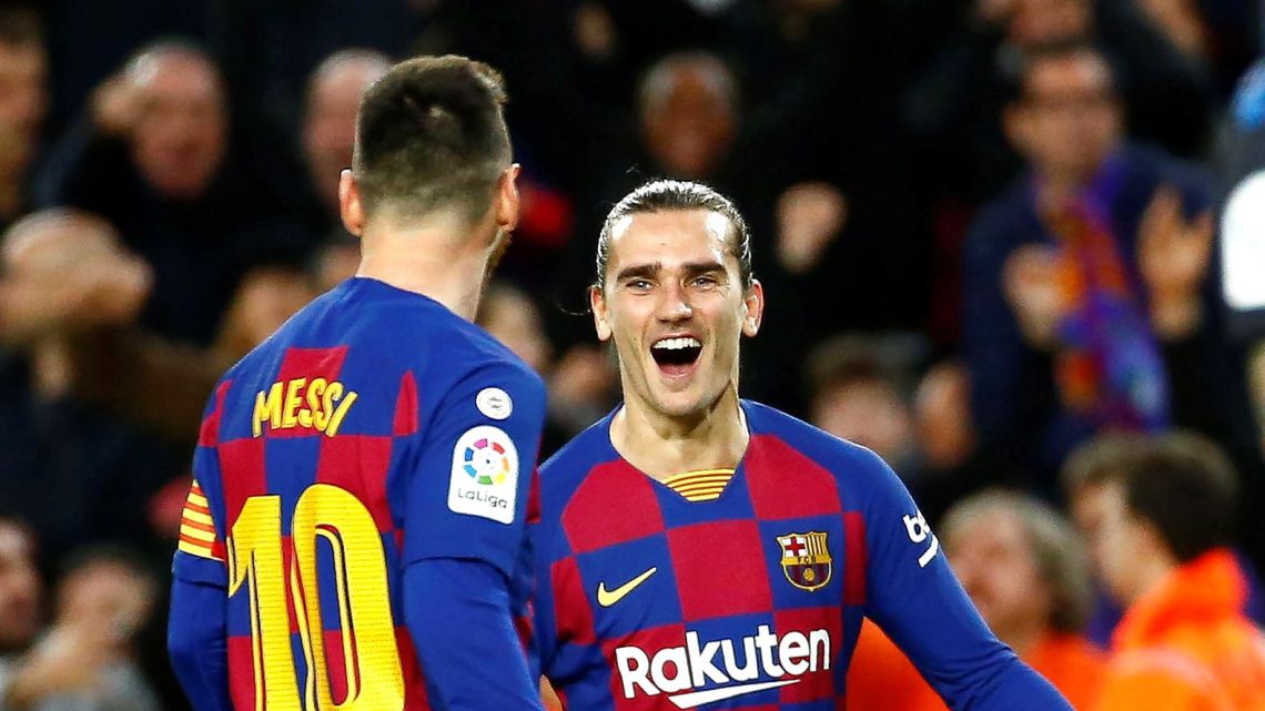 PAP/EPA / Enric Fontcuberta / Na zdjęciu:Antoine Griezmann