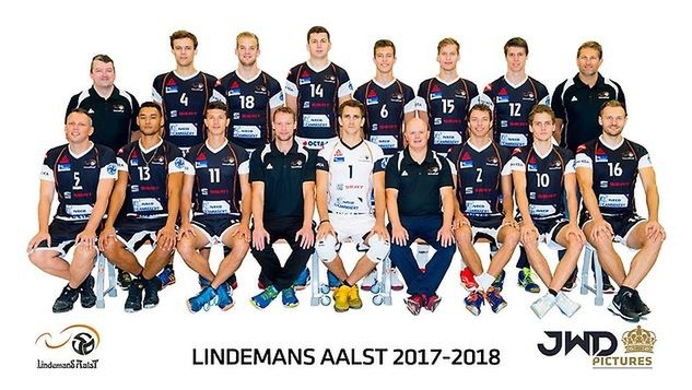 Adrian Staszewski w barwach Lindemans Aalst (nr 16)/ Foto: lindemansaalst.be