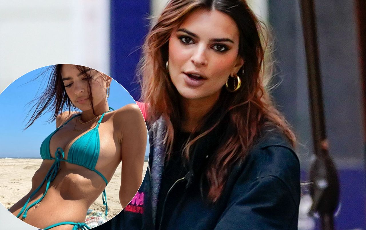Emily Ratajkowski tęskni za płaskim brzuchem. Niebawem zostanie mamą