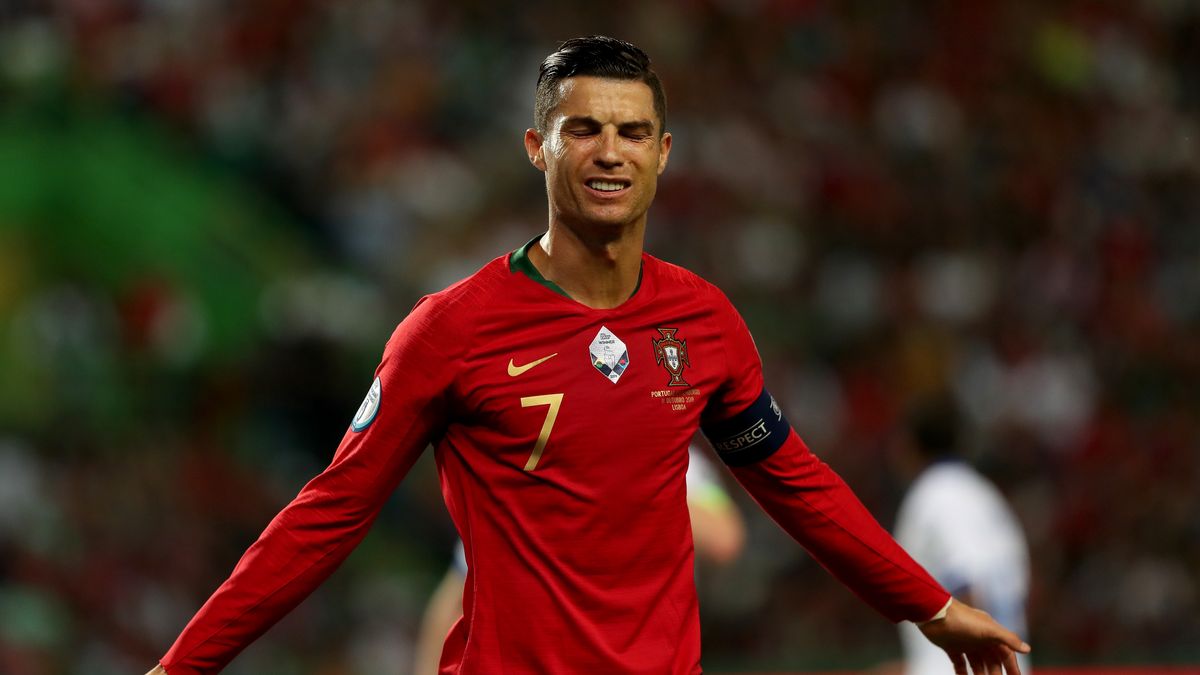 Portuguese soccer star Cristiano Ronaldo has tested positive for COVID-19, Portugals Football Federation said in a statement in Lisbon, Portugal, on October 13, 2020. The 35-year-old Juventus striker will miss Wednesdays UEFA Nations League game against Sweden but is well, has no symptoms and is in isolation, the federation said. (FILE PHOTO) (Photo by Pedro Fiúza/NurPhoto via Getty Images)