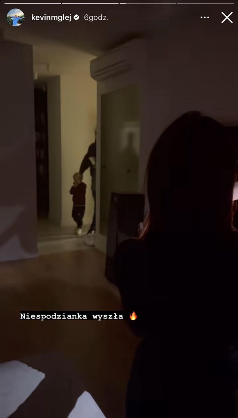 Impreza-niespodzianka Kevina Mgleja dla synka