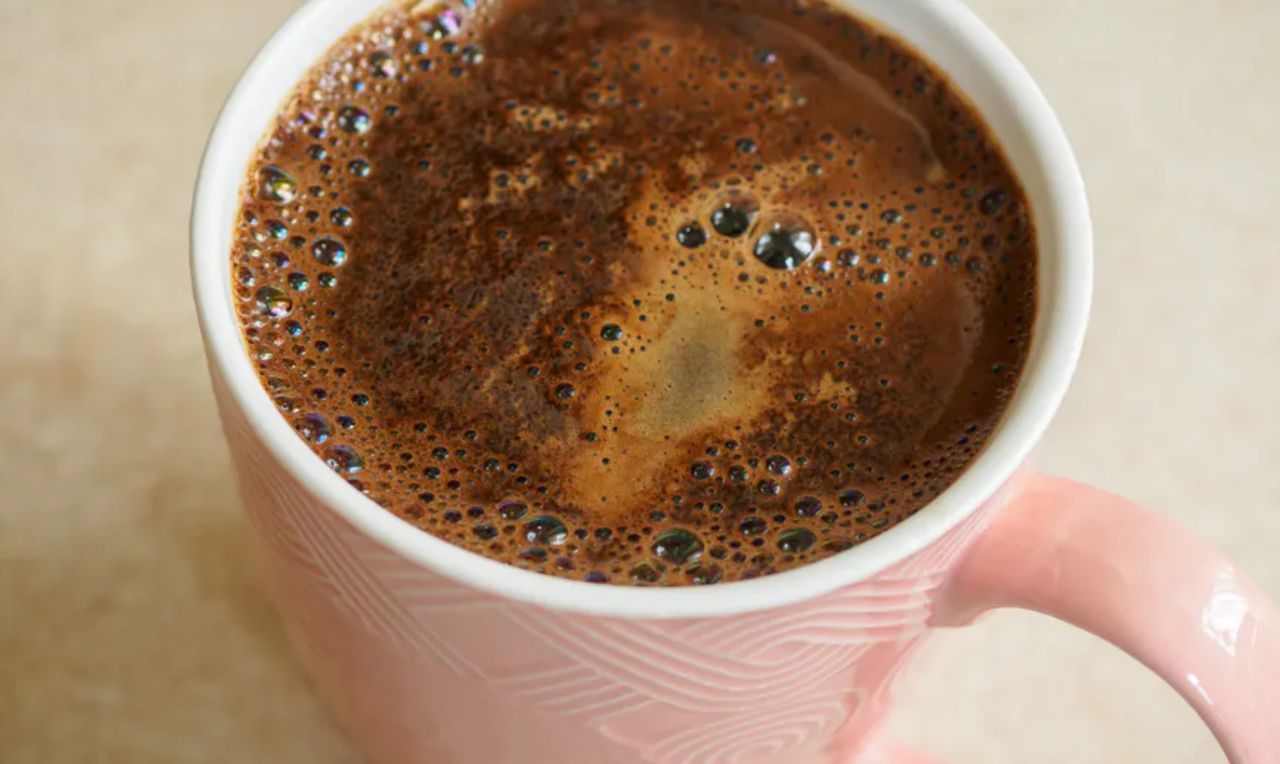 Coffee in the morning on an empty stomach isn't necessarily a good idea.