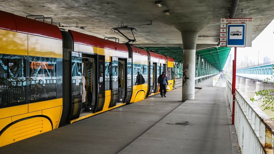 Zderzenie tramwajów w Warszawie (zdjęcie ilustracyjne)