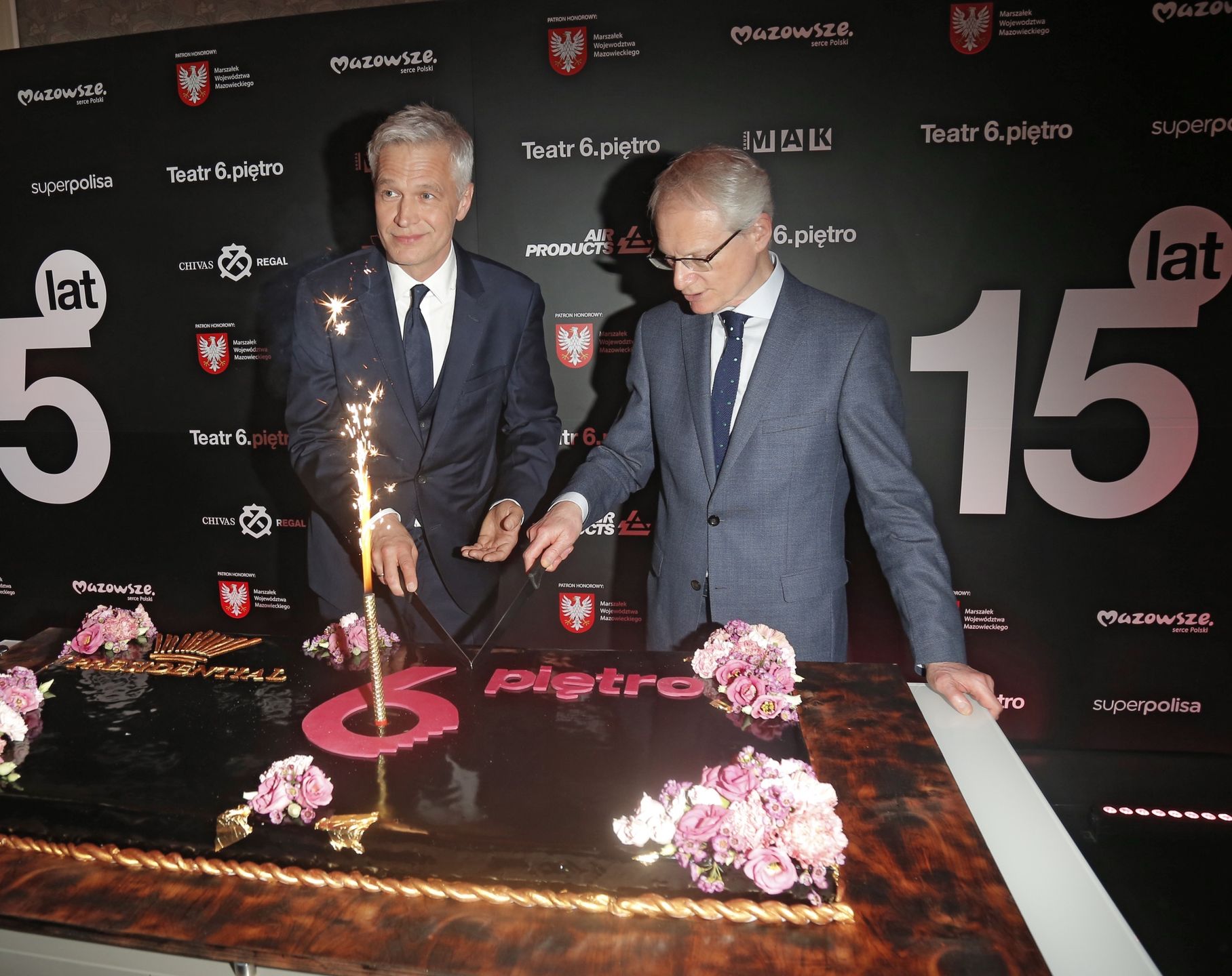 Michał Żebrowski i Eugeniusz Korin
