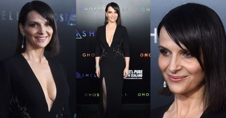 Odważny dekolt 53-letniej Juliette Binoche na premierze