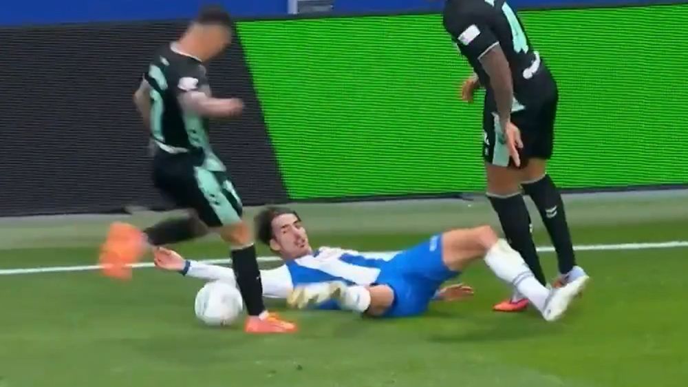 Twitter / Eleven Sports / Antony zachował się skandalicznie podczas meczu