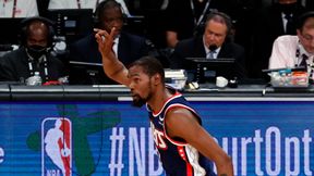 NBA: Durant zamknął mecz dla Nets, problemy kadrowe dają się we znaki mistrzom