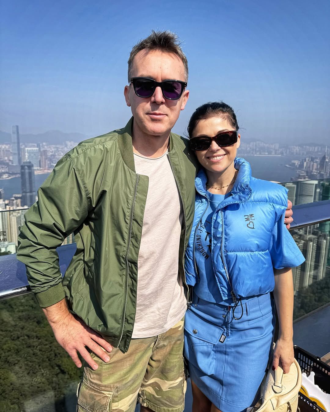 Maciej Kurzajewski i Katarzyna Cichopek polecieli do Hongkongu