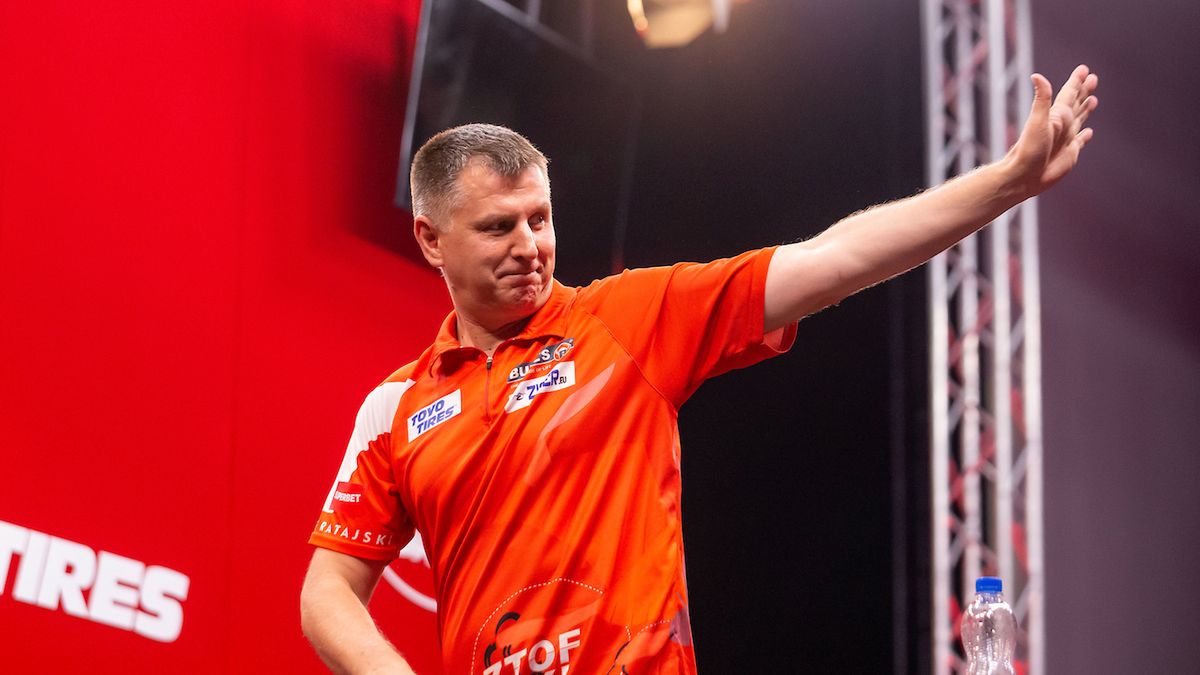 Materiały prasowe / Simon O’Connor/PDC / Na zdjęciu: Krzysztof Ratajski