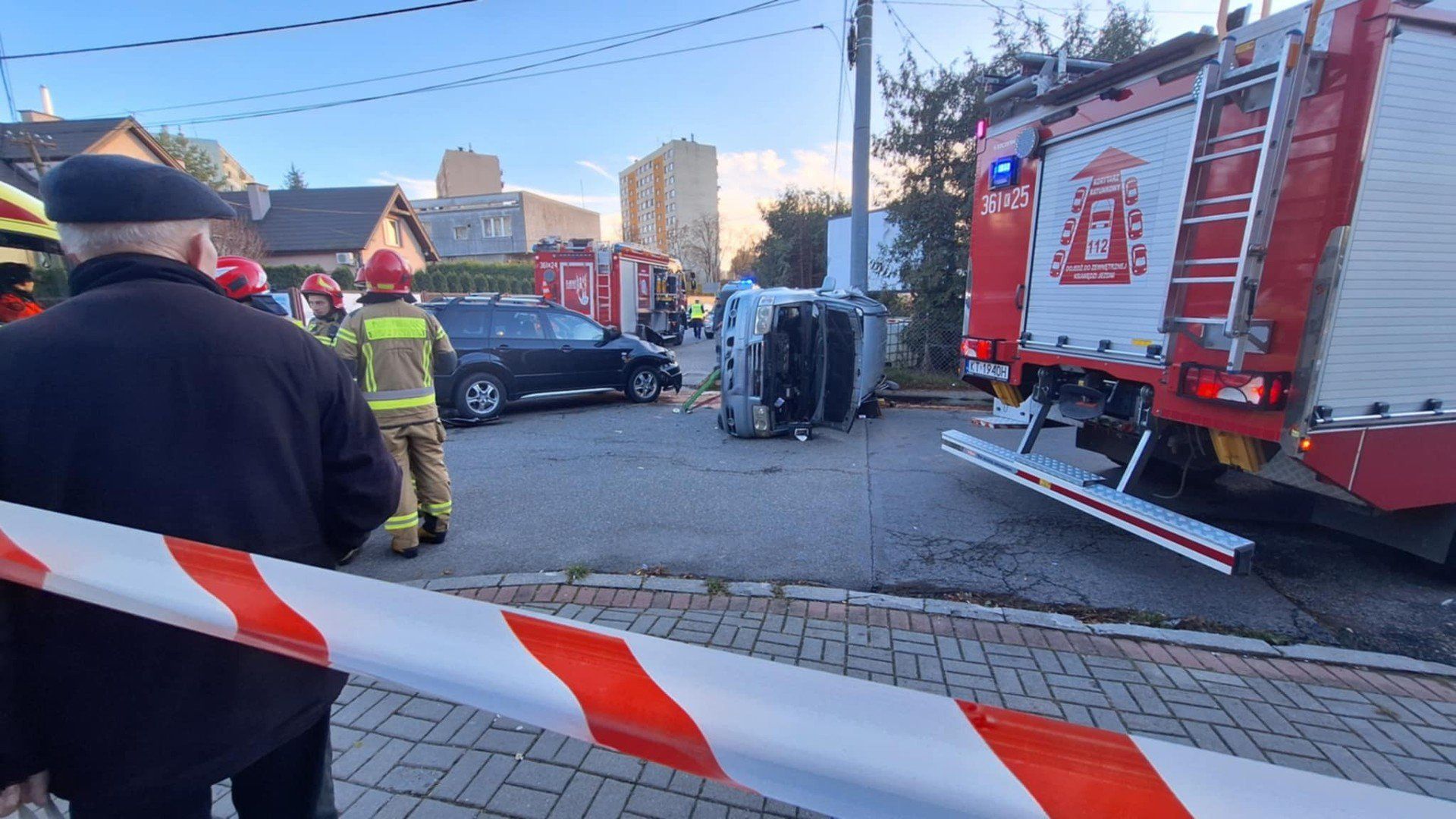 Do wypadku doszło na skrzyżowaniu ul. Kościuszki i Pułaskiego w Tarnowie