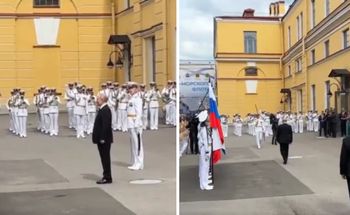 Miała być wielka parada. Putin wyszedł do garstki