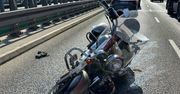 Poważny wypadek motocyklisty na Białołęce