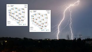 Nawet 30 stopni, ulewy i silny wiatr. IMGW wydał nową prognozę