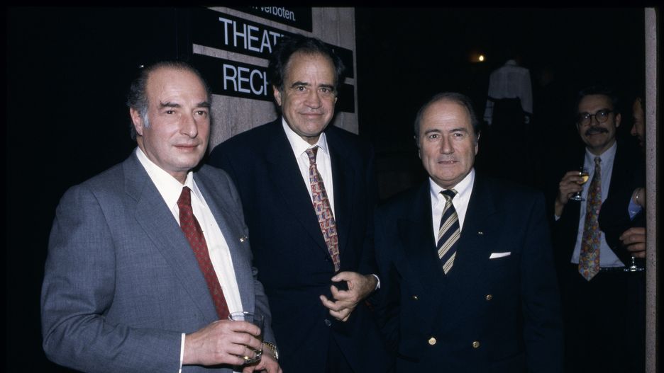 Marc Rich, Arthur Cohn and Sepp Blatter 1993
Marc Rich, Arthur Cohn and Sepp Blatter 1993   (Photo by Blick/RDB/ullstein bild via Getty Images)
ullstein bild Dtl.
