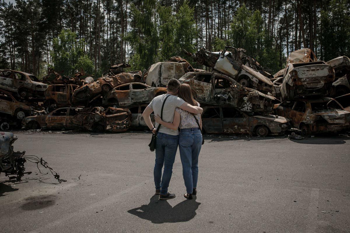 Wojna w Ukrainie trwa od 2014 roku. W moim projekcie nie chcę pokazywać wyłącznie jej, ale to, o co naprawdę się toczy. Jak destrukcyjnie działa propaganda i jak silnie rozwinięte są mechanizmy dezinformacji.