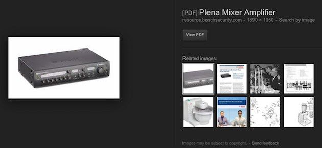 Google PDF index
