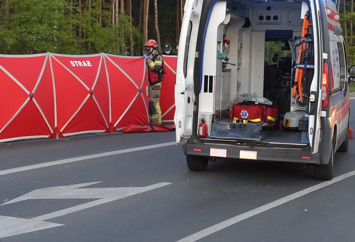 Tragiczny wypadek na drodze wojewódzkiej 482