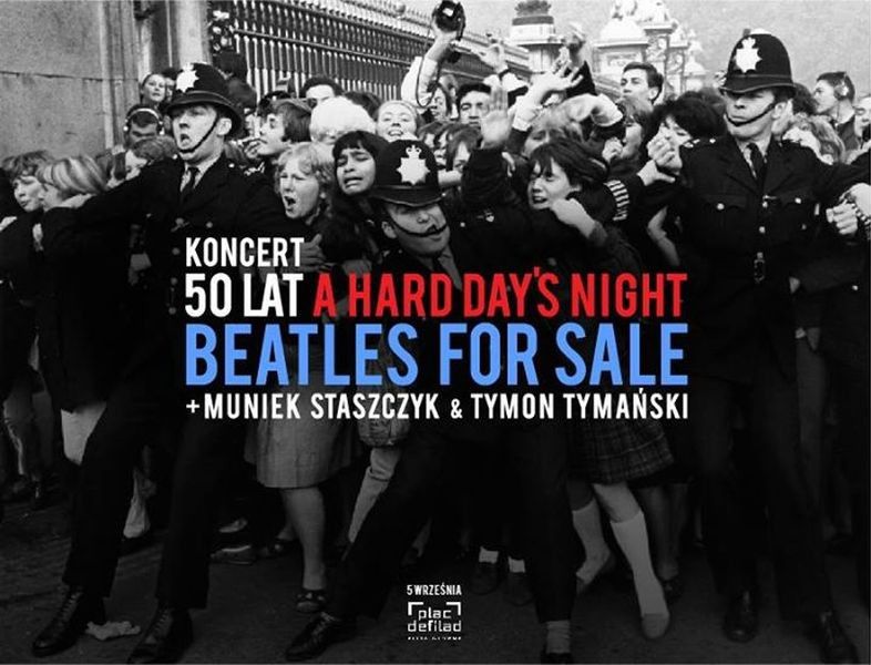 Koncert dla Beatlesów pod Pałacem Kultury. Zagrają Muniek Staszczyk i Tymon Tymański