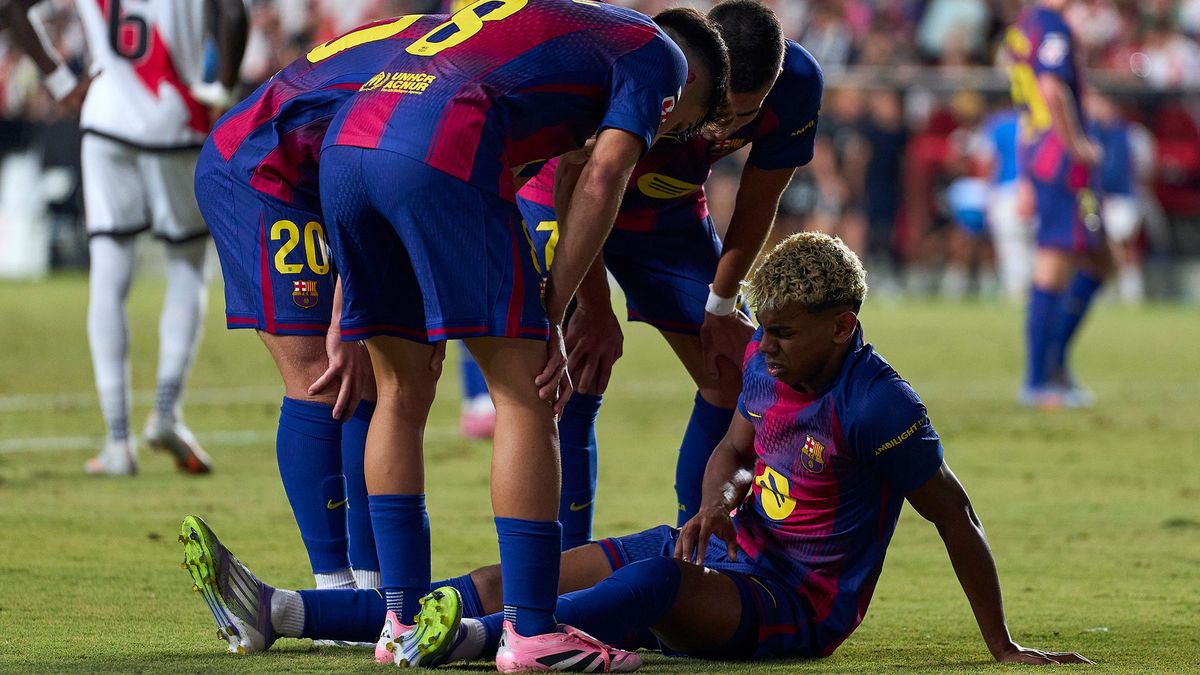 Getty Images / Diego Souto / Na zdjęciu: Piłkarze FC Barcelony.