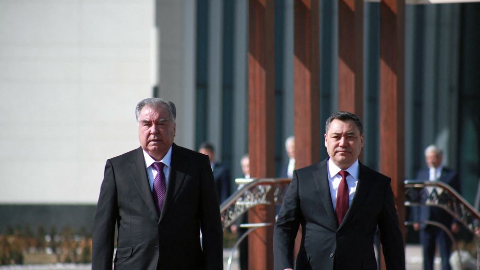 Prezydenci Kirgistanu i Tadżykistanu 