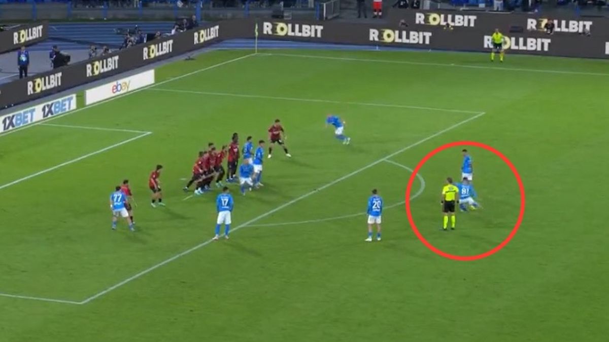 Eleven Sports / Na zdjęciu: piękne trafienie Giacomo Raspadoriego