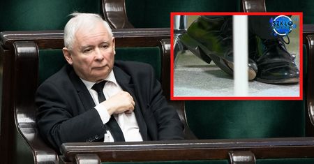 Kolejna wpadka Jarosława Kaczyńskiego. Tylko spójrzcie na nogi