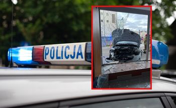 Poważny wypadek w Gdyni. Potrącił nastolatkę i wjechał w restaurację