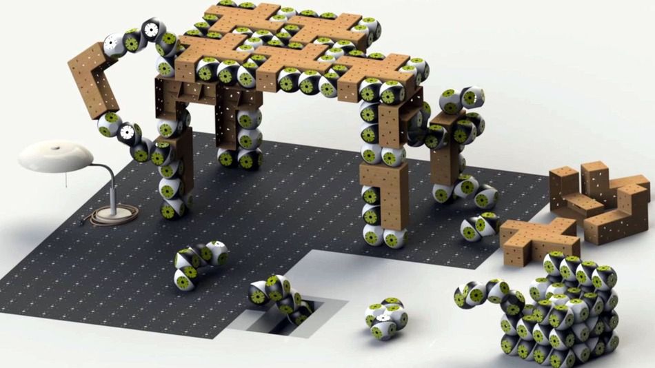 Roombots – roboty urządzą nam mieszkanie. Krzesło, które może stać się stołem, to przyszłość naszych wnętrz 3
