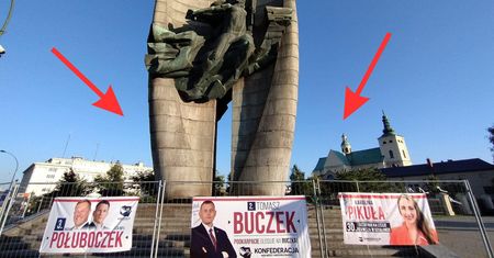 Bernardyni zerwą plakaty Konfederacji. Samowola wyborcza w Rzeszowie