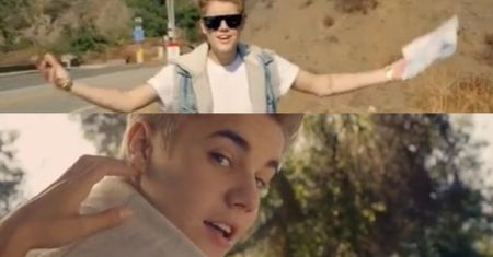 Bieber reklamuje damskie perfumy!
