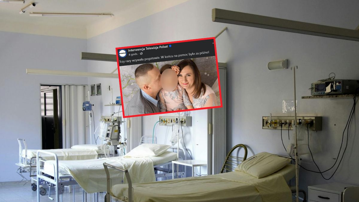 38-latek zmarł w szpitalu 