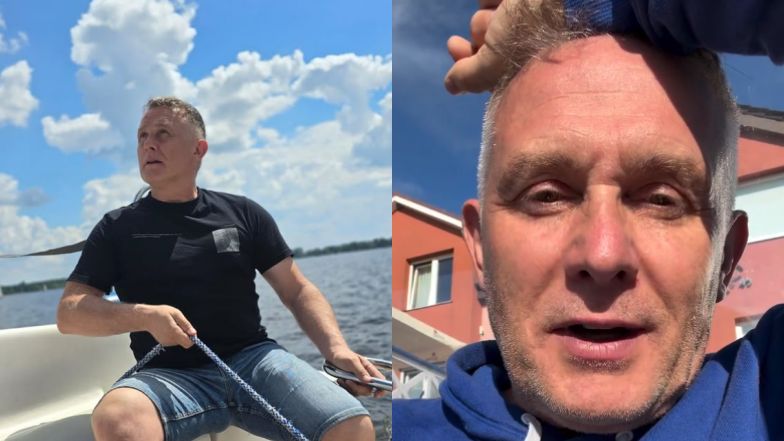 Robert Moskwa narzeka na pobyt nad polskim morzem