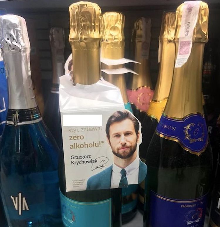 GRzegorz Krychowiak promuje alkohol?