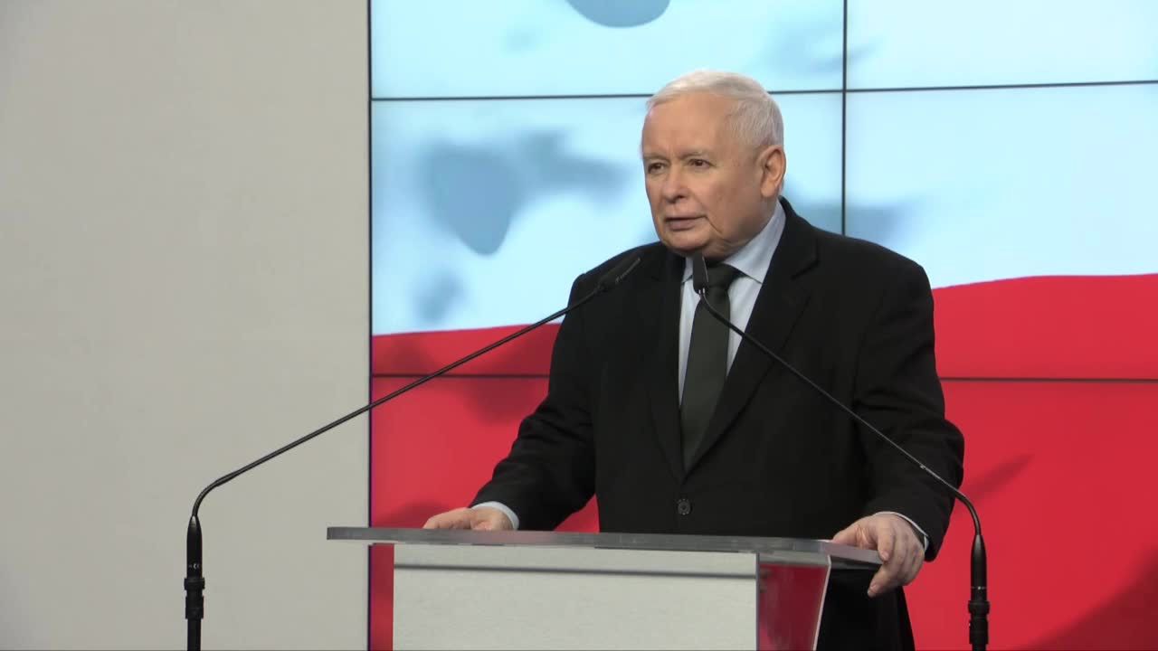 Jarosław Kaczyński zabrał głos w sprawie Prokuratury Krajowej. “Zabieg całkowicie bezprawny”