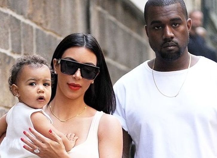 Kim Kardashian, Kanye West, North West
Fotografia: usamagazine.com