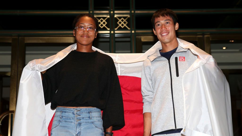 Getty Images / Alex Pantling / Na zdjęciu: Naomi Osaka i Kei Nishikori