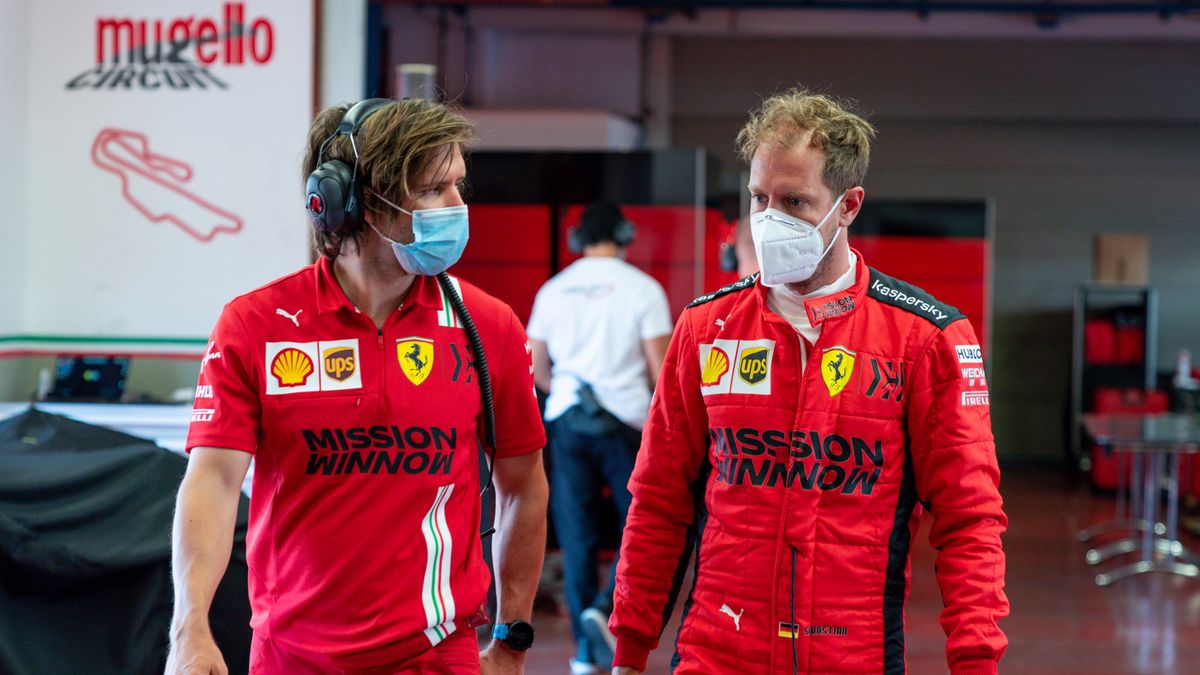 Materiały prasowe / Ferrari / Na zdjęciu: Ferrari podczas testów na Mugello