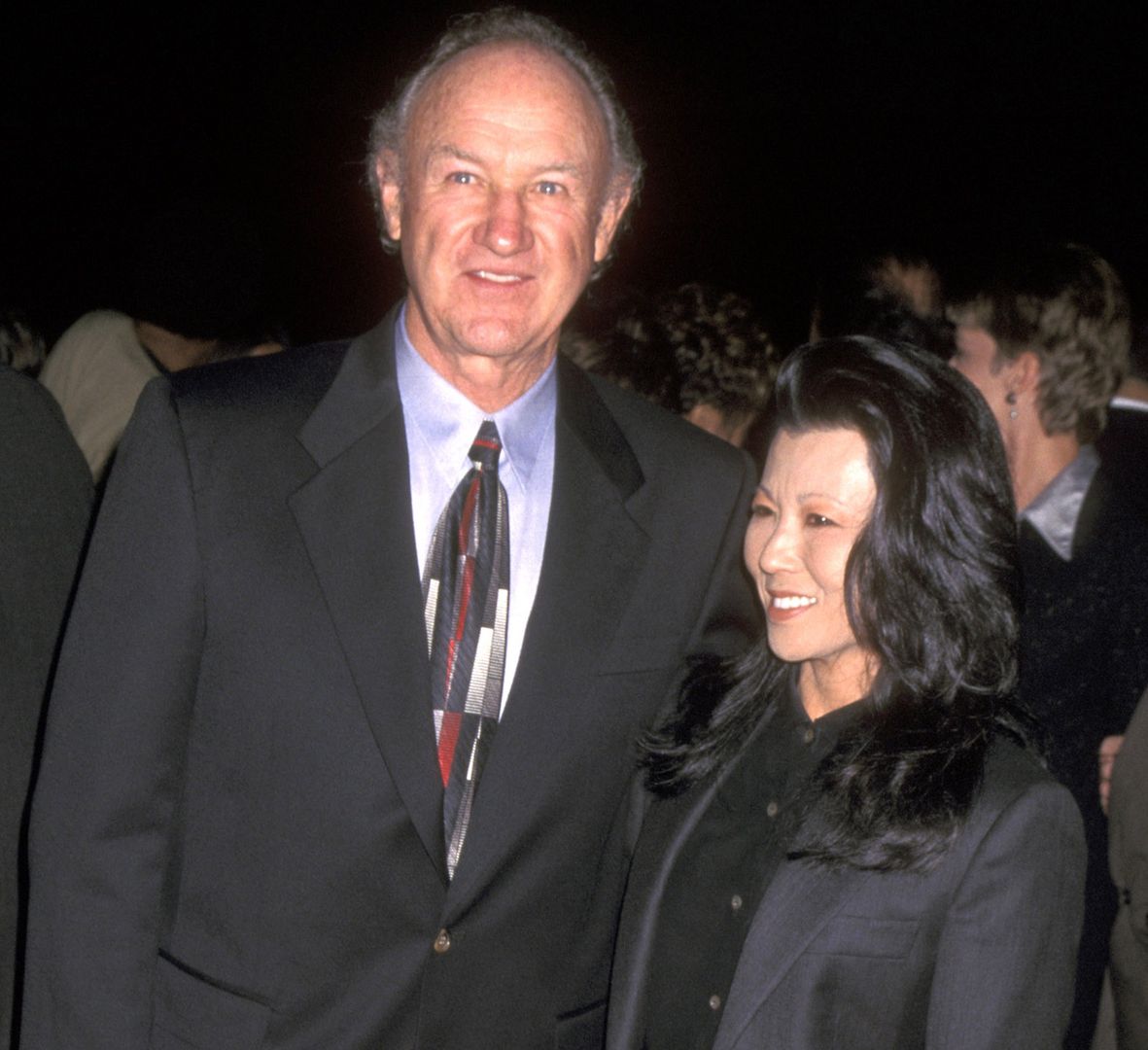 "The Chamber" Los Angeles PremiereGene Hackman and Betsy Arakawa during "The Chamber" Los Angeles Premiere at The Academy in Beverly Hills, California, United States. (Photo by Ron Galella/Ron Galella Collection via Getty Images)Ron Galella