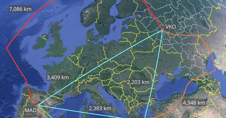 Samolot Rosjan zmuszony do "objazdu". Nadłożyli 15 tys. km