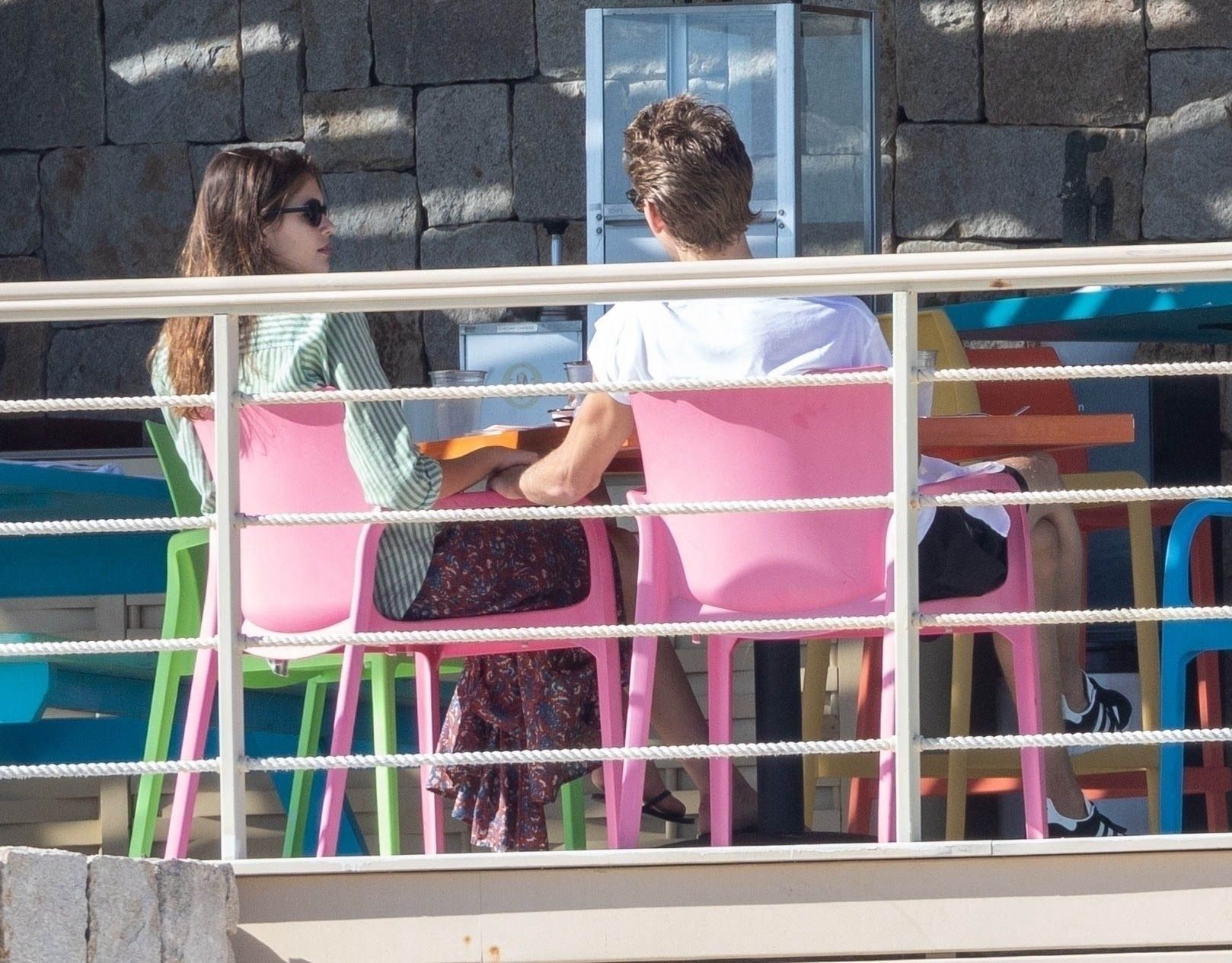 Kaia Gerber i Austin Butler na lunchu w Meksyku