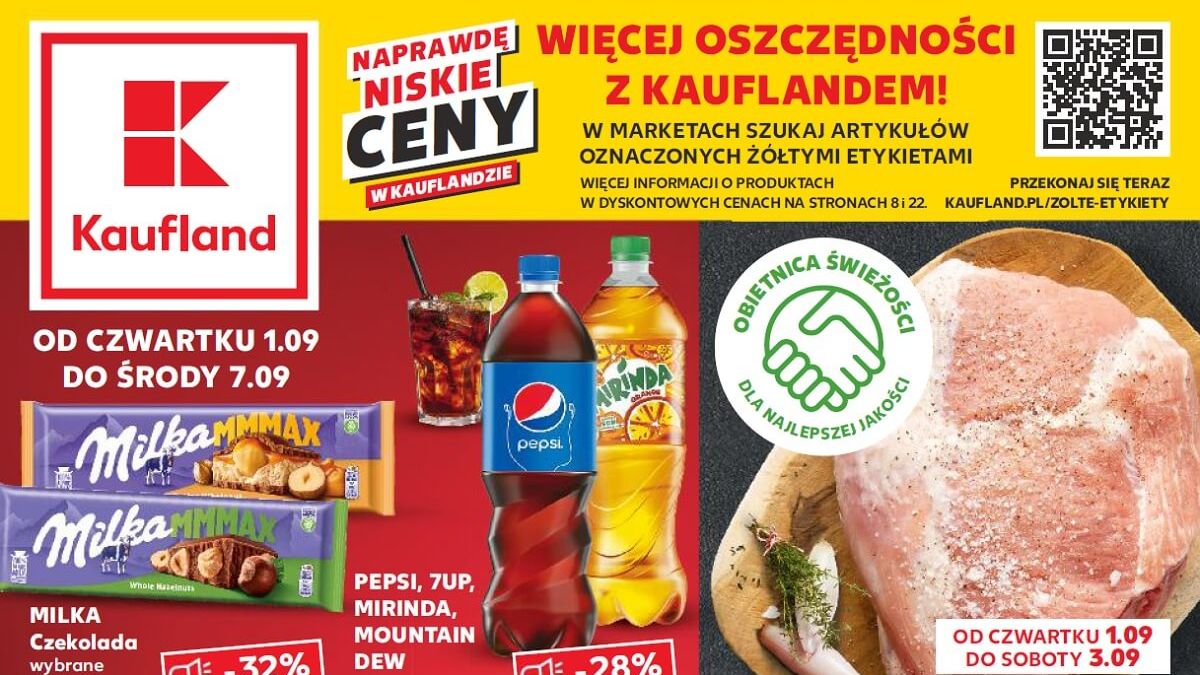 Kaufland gazetka od 1.09 22 - czwartku 1 września