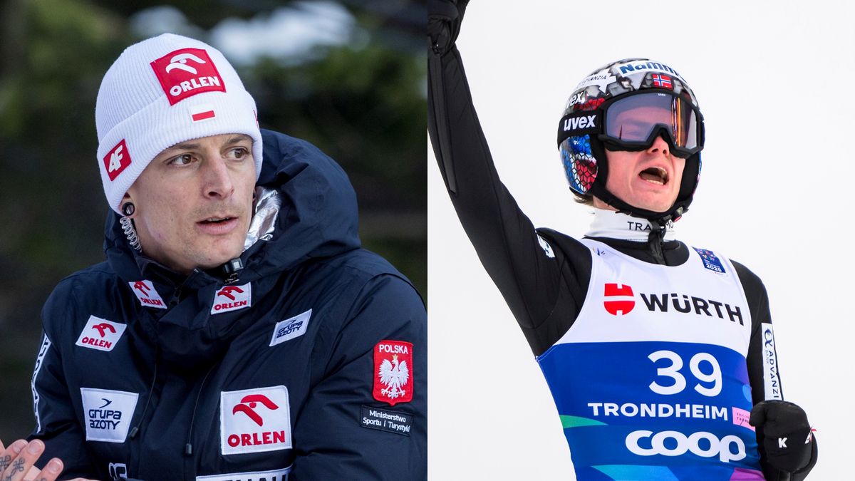 Getty Images / Foto Olimpik/NurPhoto / Na zdjęciu: Thomas Thurnbichler i Marius Lindvik