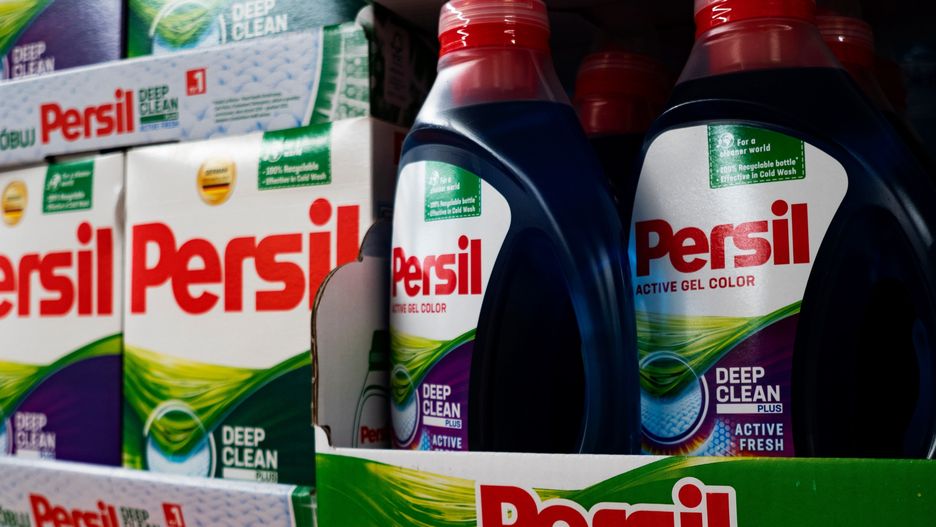 A photo of bottles of Persil liquid laundry detergent seenPOLAND - 2021/12/02: A photo of bottles of Persil liquid laundry detergent seen displayed in a store. (Photo by Igor Golovniov/SOPA Images/LightRocket via Getty Images)SOPA Imagesbottles, persil, brand, brands