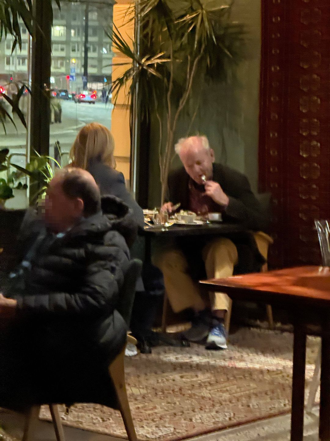 Bill Murray na obiedzie w warszawskiej restauracji