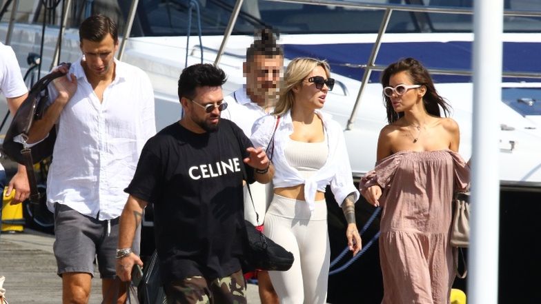 Sopockie aniołki: Blanka Lipińska, Jarosław Bieniuk i Natalia Siwiec BALUJĄ na jachcie