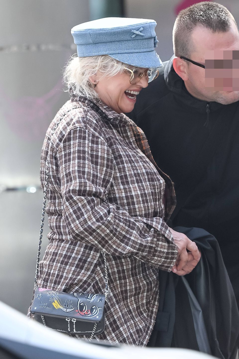 Katarzyna Figura na ulicach Warszawy