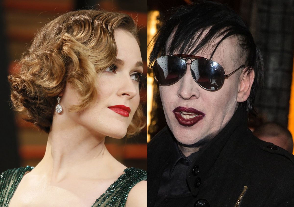 Marilyn Manson miał grozić nie tylko Evan Rachel Wood, ale także jej dziecku