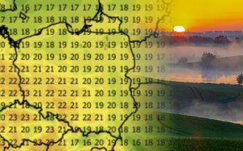 Koniec września z letnią temperaturą. Rano trzeba uważać