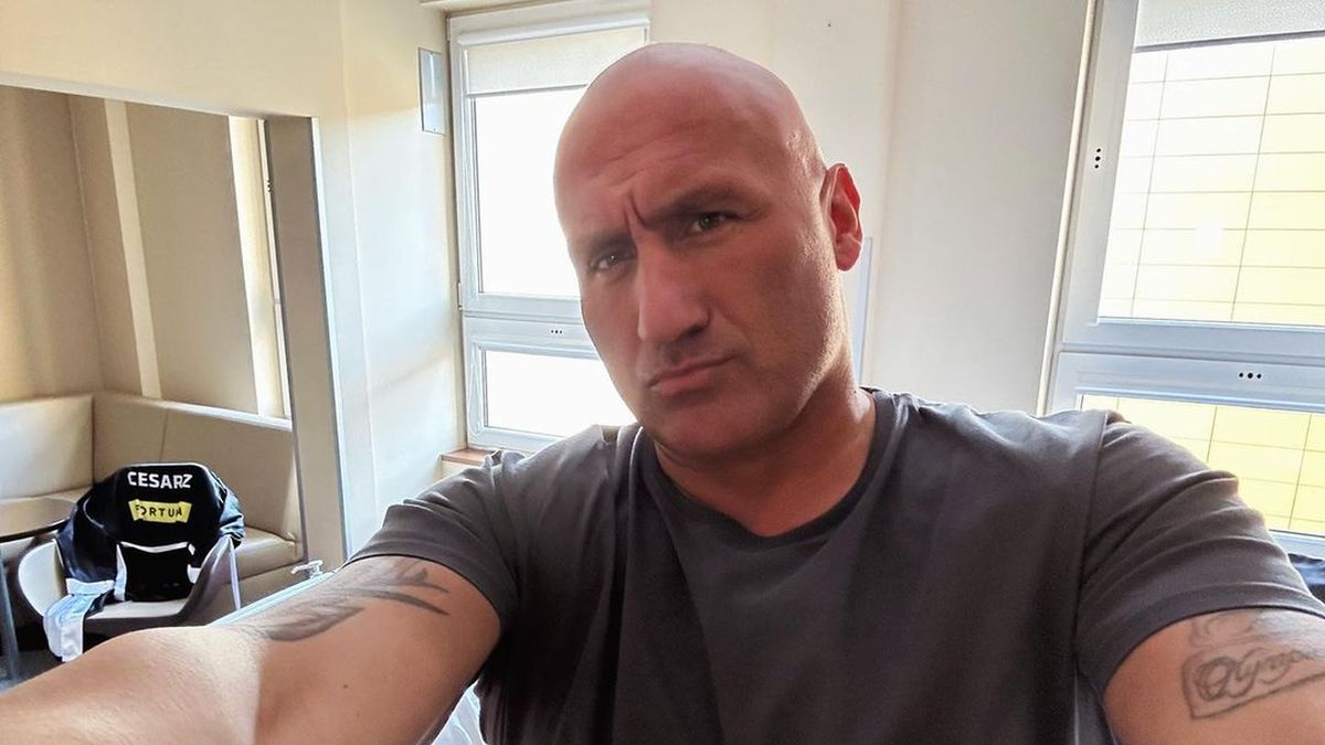 Na zdjęciu Marcin Najman